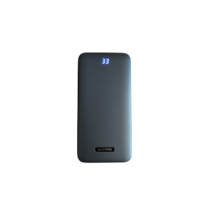 סוללת גיבוי 10000mAh USB A+C Power Bank שחור Ugreen
