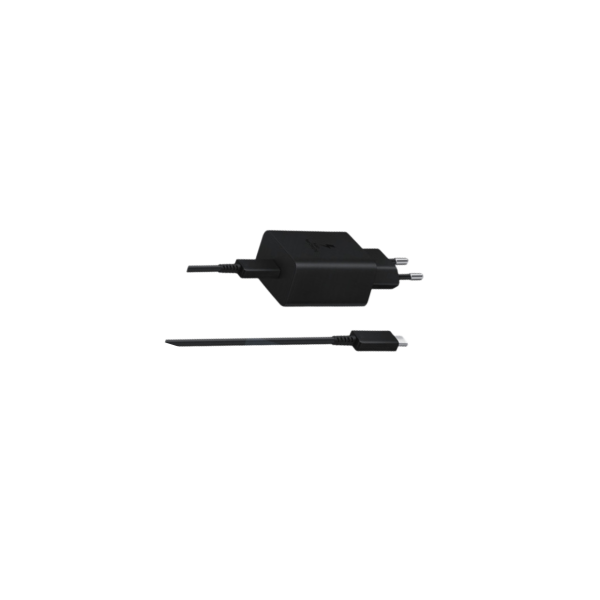 מטען קיר Samsung הכולל חיבור USB-C הספק עד כ- 45W + כבל