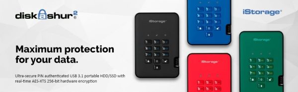 ⁦דיסק קשיח נייד מוצפן diskAshur2 256-bit 1TB⁩ – תמונה ⁦5⁩