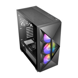 מארז ANTEC DF800 FLUX Mid Tower ATX RGB Tempered Glass side