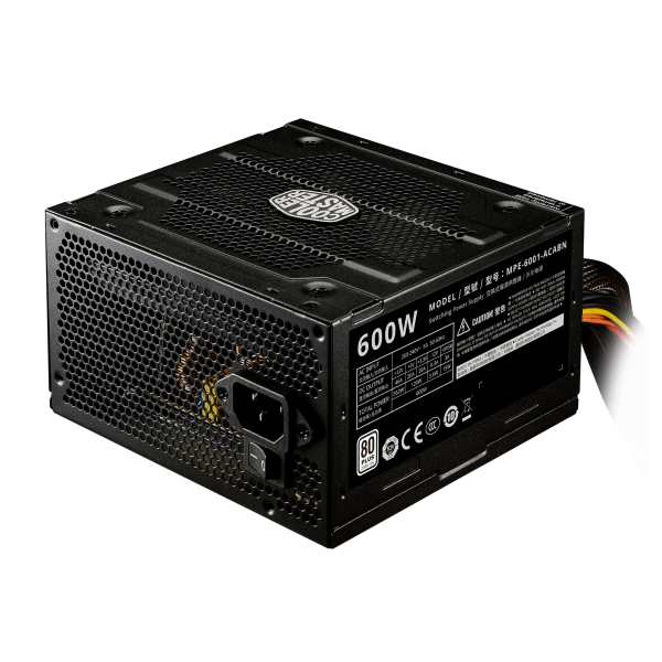 ⁦ספק כוח Cooler Master PK600W ELITE V4 Active PFC Silent⁩ – תמונה ⁦5⁩