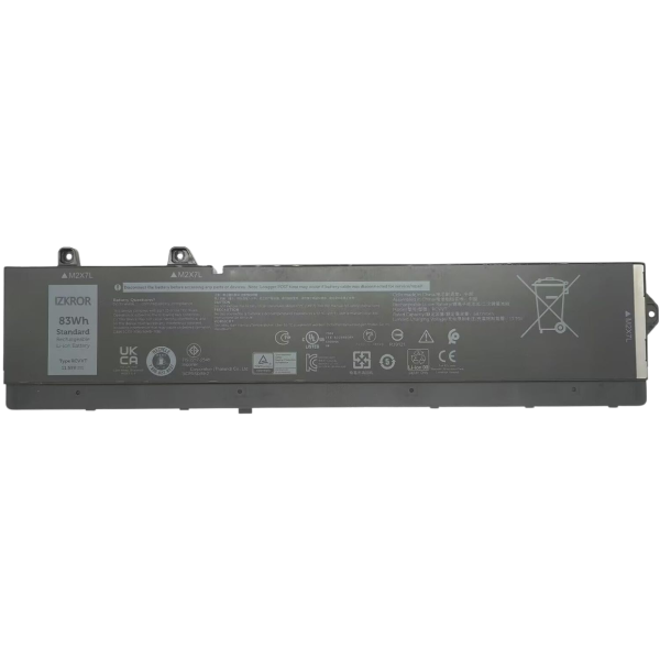 סוללה מקורית Dell Original Precision 7770 7670 7780 7680 83WH