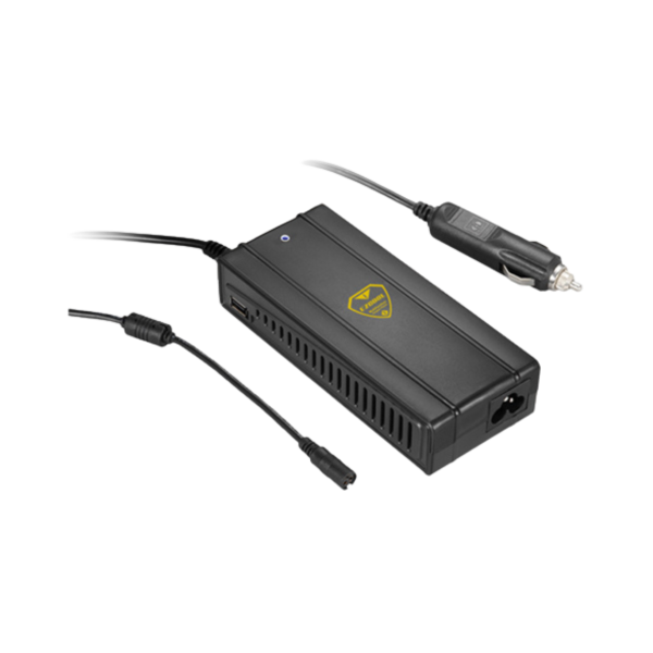 ⁦ספק כח אוניברסלי למחשבים ניידים לרכב EZCool 90W AD-850 USB 1YL⁩ – תמונה ⁦5⁩