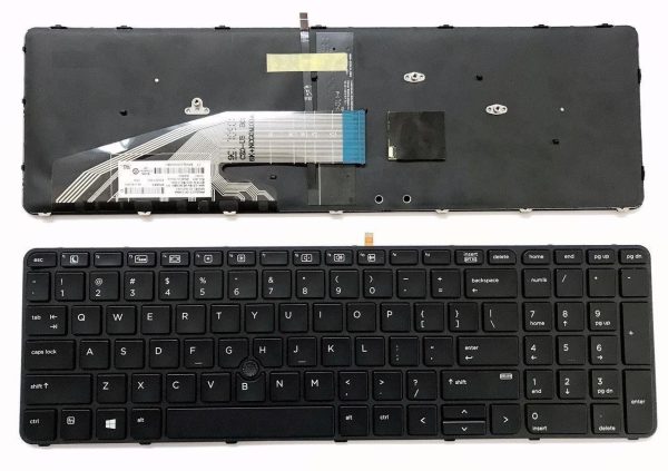 מקלדת למחשב נייד HP Probook 450 G3, 450 G4 455 G3, 455 G4