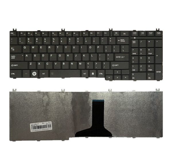 מקלדת שחורה למחשב נייד Toshiba Satellite Pro C650 C660 C650D