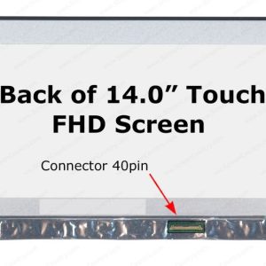 מסך 14.0 |FHD|40PIN|No BR|SLIM|Touch|IPS|pcb on bent