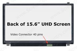 מסך 15.6 / UHD / 40PIN / U&D / SLIM / IPS