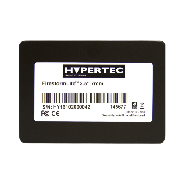 דיסק Hypertec 250GB SATA III SSD Solid-State Drive 550MB/s