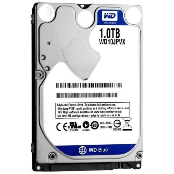 ⁦דיסק קשיח פנימי לנייד Western Digital 2.5" 1TB Blue 5400rpm 8MB⁩ – תמונה ⁦2⁩