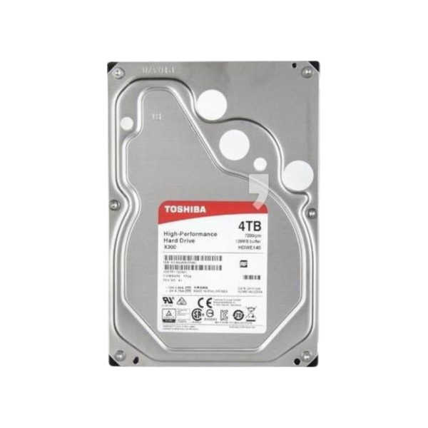 דיסק קשיח פנימי לנייח HDD Toshiba 4TB 7200rpm 128MB