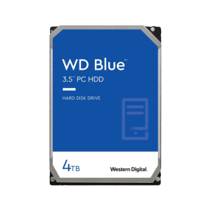 דיסק קשיח פנימי לנייח Western Digital 4TB HDD Blue  256MB 5400rpm