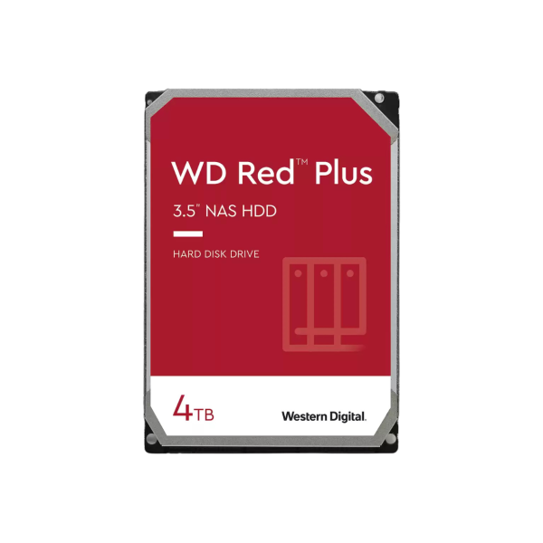 דיסק קשיח פנימי לנייח WD 4TB Red WD40EFZX 128MB 5400rpm