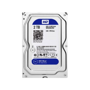 דיסק קשיח פנימי לנייח HDD WD 2TB Blue 64MB 5400rpm