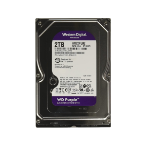 דיסק קשיח פנימי Western Digital Purple Desktop 3.5"  2TB 5400  256MB  3Y