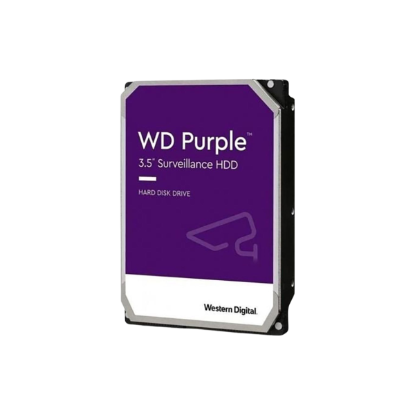 ⁦דיסק קשיח פנימי Western Digital Purple Desktop 3.5"  6TB 5400 128MB 3Y⁩ – תמונה ⁦2⁩