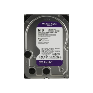 דיסק קשיח פנימי Western Digital Purple Desktop 3.5" 6TB 5400 256MB 3Y