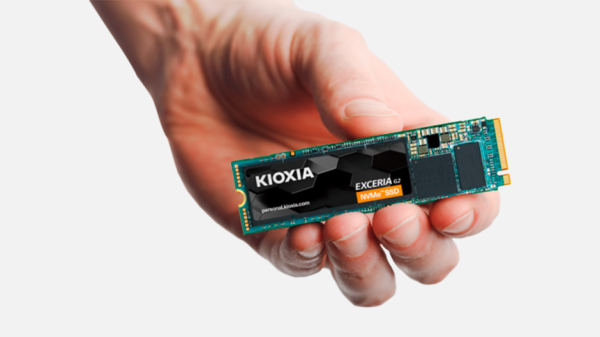 ⁦דיסק KIOXIA EXCERIA NVMeTM Series, M.2 2280 1000GB SSD⁩ – תמונה ⁦3⁩