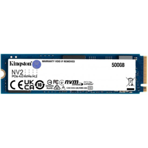 כונן Kingston NV2 PCIe 4.0 x4 NVMe M.2 2280 500GB SSD