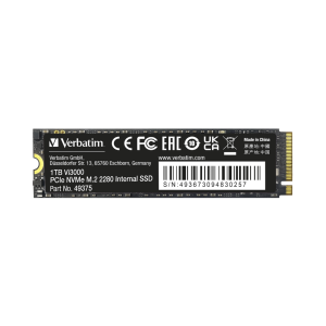 דיסק VERBATIM Vi3000 PCIe NVMe M.2 1TB 3100/2200/MB/s