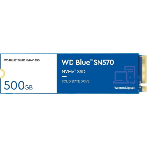 דיסק Western Digital Blue SSD SN570 M.2 PCIE NVME 500GB R/W 3500/2300 5Y