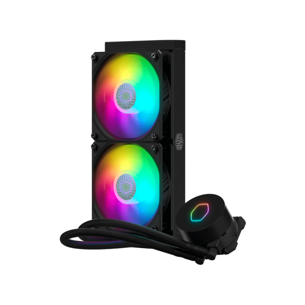 ⁦קירור נוזלי למעבד Cooler Master ML240L ARGB MASTER LIQUID V2⁩ – תמונה ⁦2⁩