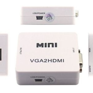 מתאם VGA נקבה ל- HDMI נקבה