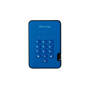 דיסק קשיח נייד מוצפן 2.5'' / diskAshur2 / 1TB / Blue