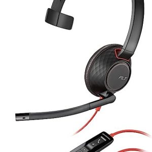 אוזניות חוטיות לאוזן אחת Poly Plantronics Blackwire C5210 USB-A