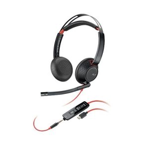 אוזניות חוטיות Poly Plantronics Blackwire C5220 USB-C
