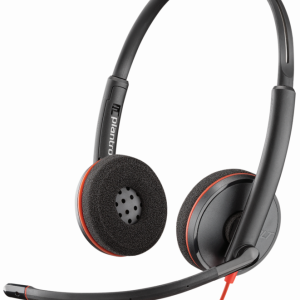 אוזניות חוטיות עם מיקרופון חיבור Poly Plantronics Blackwire C3225 USB-C