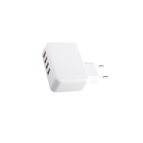 מטען קיר מהיר בעל 4 כניסות USB