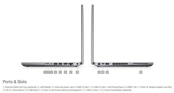 ⁦מחשב נייד Laptop Dell 5410 14'' i7-10610U⁩ – תמונה ⁦4⁩
