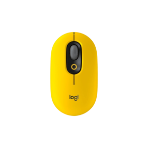 עכבר אלחוטי בצבע שחור/צהוב LOGITECH POP 2.4GHZ/BT