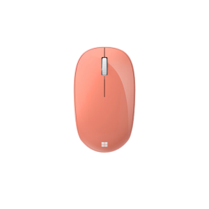 עכבר אלחוטי בלוטות Microsoft Bluethooth mouse צבע אפרסק
