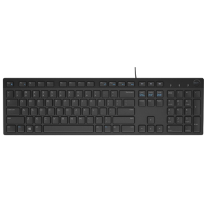 מקלדת חוטית Dell Multimedia Keyboard-KB216 - Hebrew