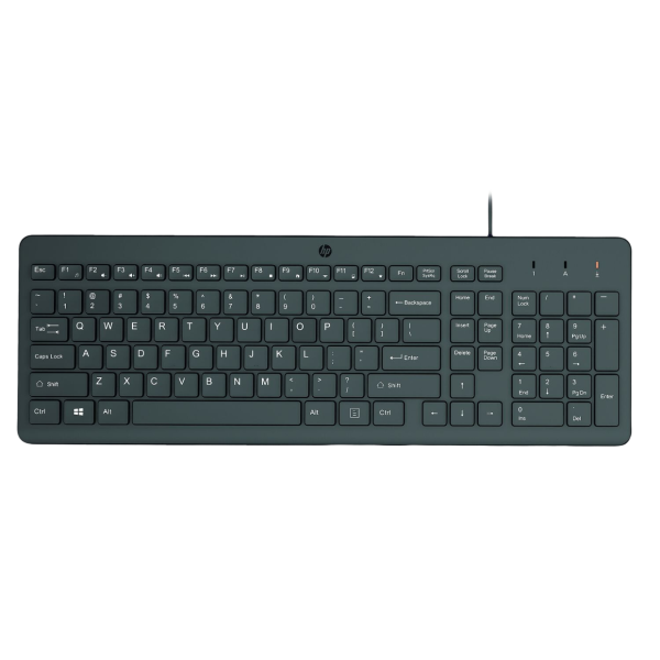 מקלדת חוטית USB דגם HP 150
