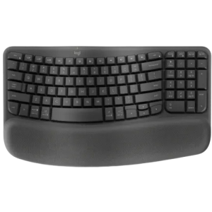 מקלדת אלחוטית ארגונומית Logitech WAVE Keys 2.4 / Bluetooth