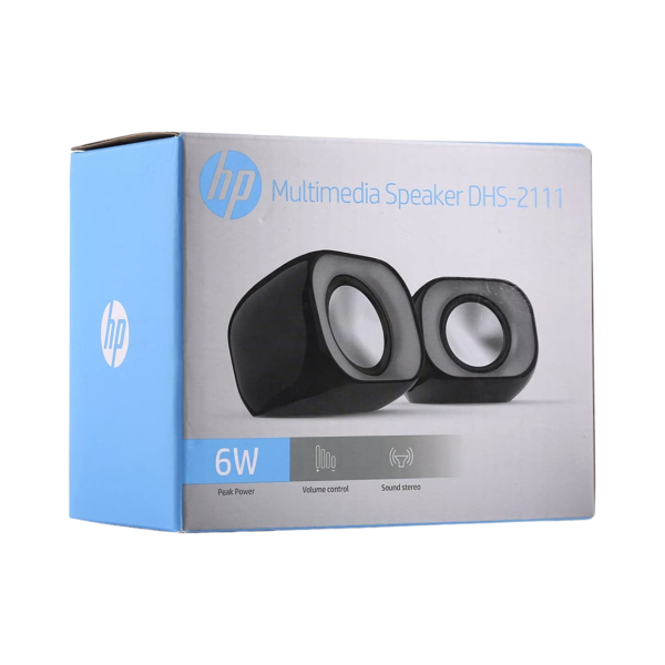 ⁦רמקולים חוטיים למחשב HP DHS-2111 Wired Speaker (8C575AA)⁩ – תמונה ⁦3⁩