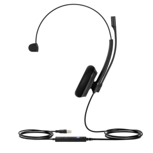 מערכת ראש (אוזניות) לאוזן אחת Yealink UH34M Lite USB