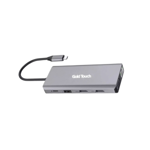 תחנת עגינה מיני GOLD TOUCH Type-C 2XHDMI|1XUSB2|3XUSB3