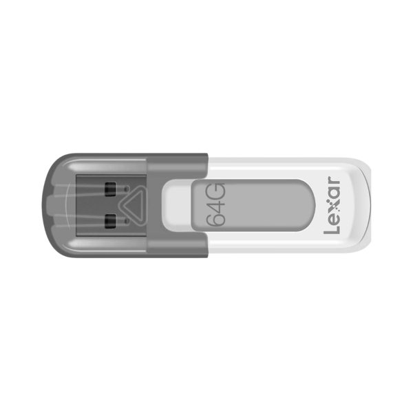 דיסק און קיי Lexar JumpDrive V100 64GB USB 3.0, אפור