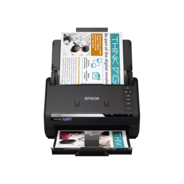 סורק מקצועי דו צדדי + מזין נייר אפסון EPSON FASTFOTO FF-680W
