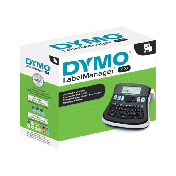 ⁦מדפסת מדבקות ניידת עם עברית מובנית לתגי שם DYMO | DXLM210D⁩ – תמונה ⁦3⁩