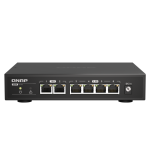 מתג לרשת לא מנוהל QNAP QSW-2104-2T 2.5G Ethernet