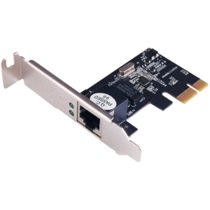 כרטיס הרחבה סיריאלי 1 יציאות ST-Lab PCIe Gigabit Ethernet