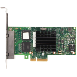 כרטיס הרחבה Intel Pcie 2.1 x 4 port 1G RJ45 פרופיל נמוך