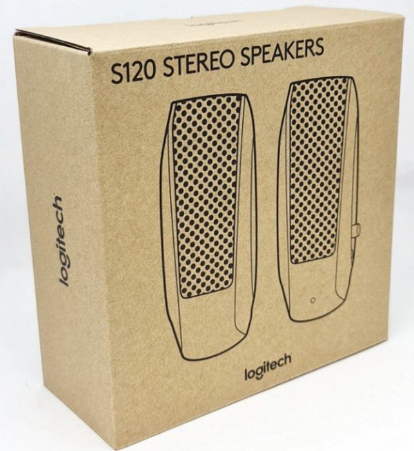 ⁦רמקולים Logitech 6W RMS 2.0 S120⁩ – תמונה ⁦3⁩