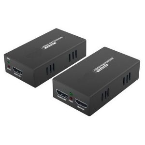 מרחיק HDMI + IR על גבי כבל רשת יחיד CAT6 עד 50 מטר