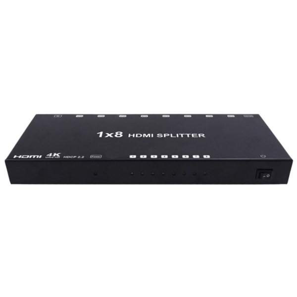 מפצל מוגבר HDMI ל-8 יציאות  תומך 3D