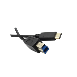 כבל USB תקע C זכר ל- USB 3.0 זכר 1 מטר